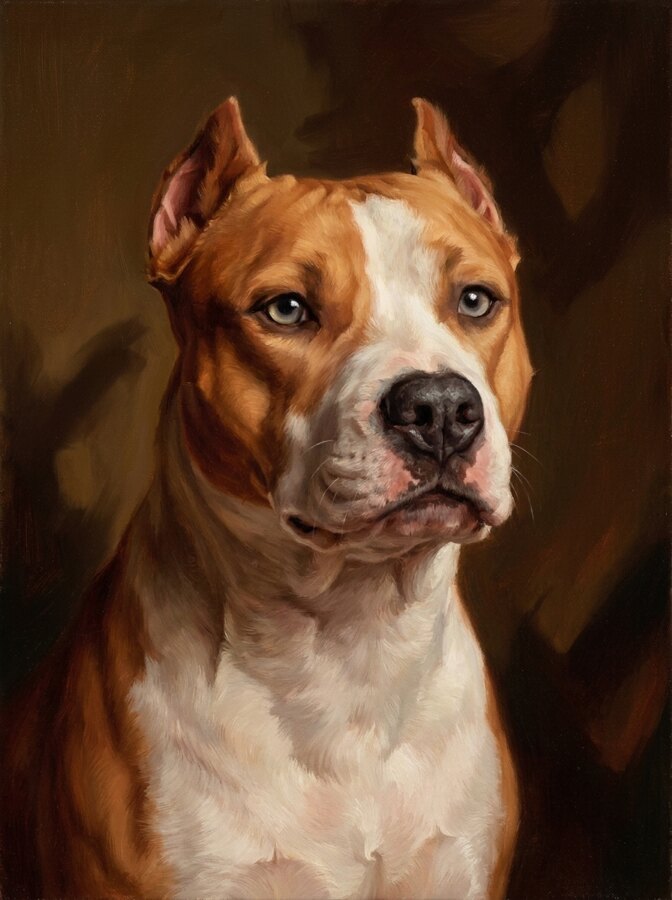 Kaya, a memorial portrait in the oil tradition